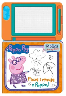 Peppa Pig Tablica z pomysłami Piszę i rysuję z Peppą! - Outlet