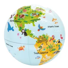Globus 30 cm - Małe Zwierzęta Natury, piłka