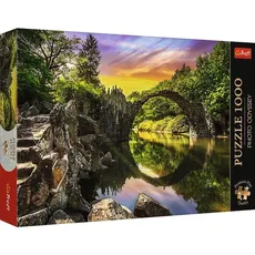 Puzzle 1000 Premium Plus Photo Odyssey Most Rakotza w Kromlau