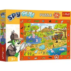 Puzzle obserwacyjne Spy Guy Safari 24