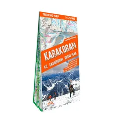 Karakorum (Karakoram) laminowana mapa trekkingowa 1:175 000