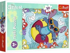 Puzzle 30 Disney Lilo&Stitch na wakacjach