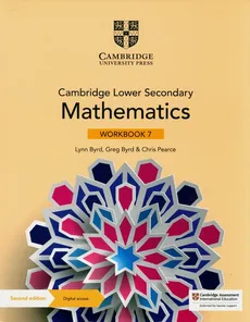 Cambridge Lower Secondary Mathematics Workbook 7 with Digital Access (1 Year) - Pearce Chris, Byrd Greg, Byrd Lynn