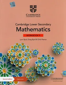 Cambridge Lower Secondary Mathematics Workbook 9 with Digital Access (1 Year) - Greg Byrd, Lynn Byrd, Chris Pearce