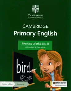 Cambridge Primary English Phonics Workbook B with Digital Access (1 Year) - Gill Budgell, Kate Ruttle