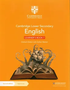 Cambridge Lower Secondary English Learner's Book 7 with Digital Access - Graham Elsdon, Esther Menon