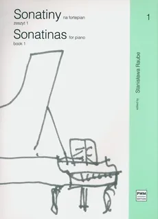 Sonatiny na fortepian zeszyt 1 - Outlet - Stanisława Raube