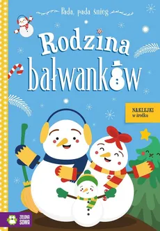 Pada pada śnieg Rodzina bałwanków - Outlet - Rita Dudkowska