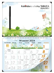 Kalendarz szkolny 2024/2025 Tablica