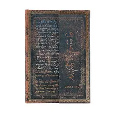 Kalendarz Paperblanks 2024/2025 Michelangelo, Handwriting Mini Tygodniowy