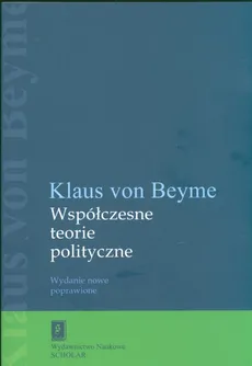 Współczesne teorie polityczne - Klaus Beyme