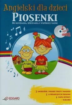 Angielski dla dzieci Piosenki + CD - Outlet