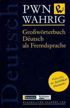Grosworterbuch Deutsch als Fremdsprache - Outlet - Renate Wahrig-Burfeind