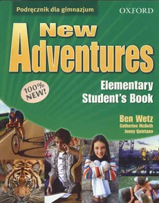 New Adventures Elementary Student's book - Outlet - Ben Wetz