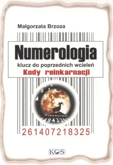 Numerologia Klucz do poprzednich wcieleń Kody reinkarnacji - Małgorzata Brzoza