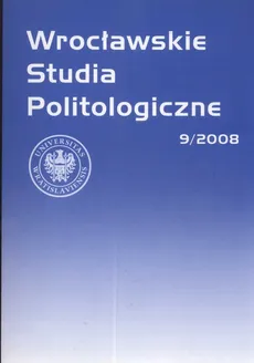 Wrocławskie studia politologiczne 9/2008