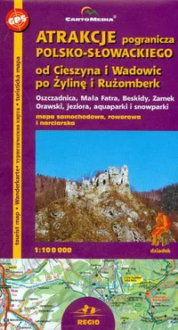 Atrakcje pogranicza Polsko-Słowackiego  1:100 000 - Outlet