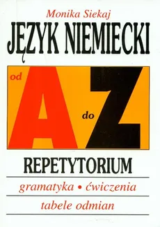 Język niemiecki A-Z Repetytorium - Outlet - Monika Siekaj