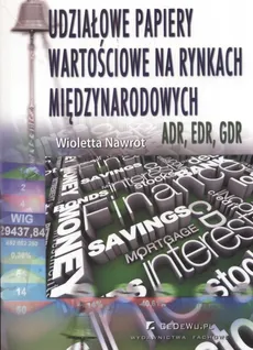 Udziałowe papiery wartościowe na rynkach międzynarodowych - Outlet - Wioletta Nawrot