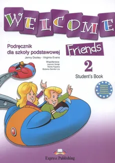 Welcome Friends 2 Student's Book + CD - Jenny Dooley, Virginia Evans