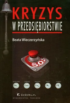 Kryzys w przedsiębiorstwie - Beata Wieczerzyńska