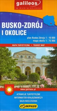 Busko Zdrój i okolice Mapa turystyczna 1:75 000 - Outlet