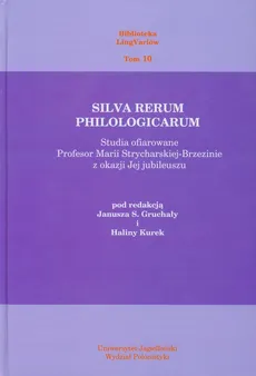 Silva rerum philologicarum - Outlet