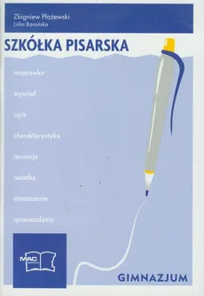 Szkółka pisarska 1-3 Język polski - Zbigniew Płażewski, Lidia Barańska
