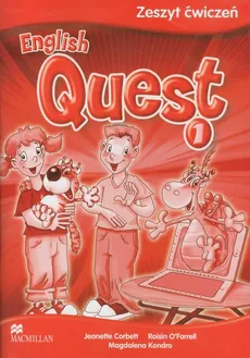 English Quest 1 Zeszyt ćwiczeń - Jeanette Corbett, Magdalena Kondro, Roisin O'Farrell