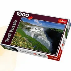Puzzle 1000 Złote Wodospady - Outlet