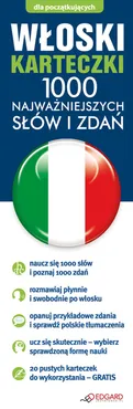 Włoski fiszki 1000 najważniejszych słów i zdań + CD-ROM - Outlet - Praca zbiorowa