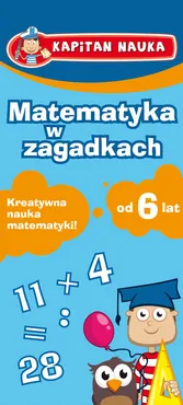 Karty dla dzieci Matematyka w zagadkach - Outlet - Praca zbiorowa