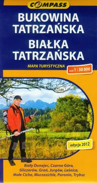 Bukowina Tatrzańska Białka Tatrzańska mapa turystyczna - Outlet