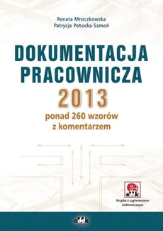 Dokumentacja pracownicza 2013 - Outlet - Renata Mroczkowska, Patrycja Potocka-Szmoń