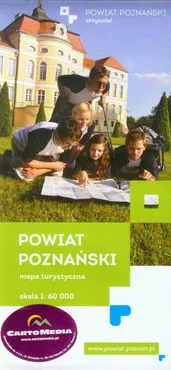 Powiat Poznański mapa turystyczna 1:60 000 - Outlet