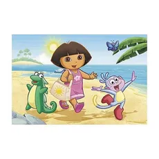 Dora na plaży