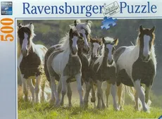 Puzzle 500 Dzikie konie