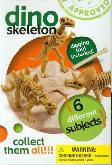 Wykopaliska Szkielety dinozaurów