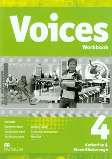 Voices 4 Workbook z płytą CD - Katherine Bilsborough, Steve Bilsborough