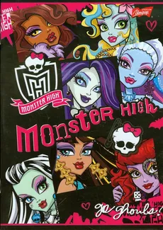 Zeszyt A5 Monster High w linie 16 stron - Outlet