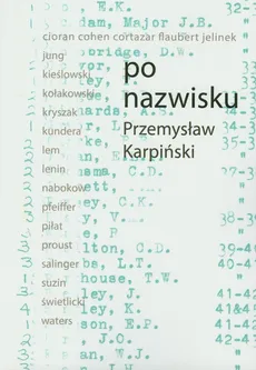 Po nazwisku - Przemysław Karpiński