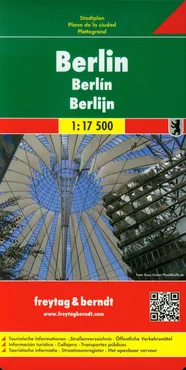 Berlin city map 1:17 500