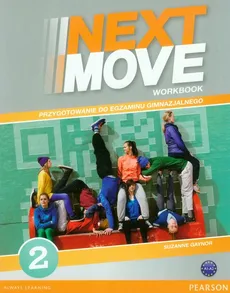 Next Move 2 Workbook + CD Przygotowanie do egzaminu gimnazjalnego A1-A2 - Outlet