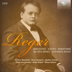 Reger: Concertos, Suites, Variations, Sacres songs, Chamber music