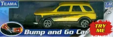 Auto Teama Bump and Go pojazd żółty