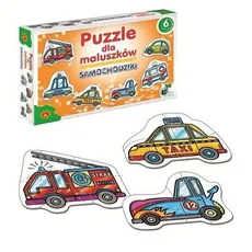 Puzzle dla maluszków Samochodziki