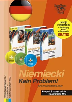 Niemiecki Kein Problem! Komplet 3 podręczników + MP3 - Outlet - Waldemar Trambacz
