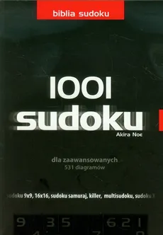 Sudoku 1001 dla zaawansowanych - Outlet - Akira Noe