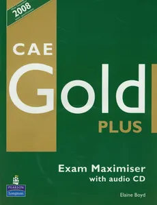 CAE Gold Plus Exam Maximiser z płytą CD - Outlet - Elaine Boyd