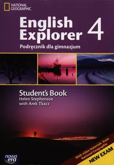English Explorer 4 Podręcznik z płytą Multi ROM - Helen Stephenson, Arek Tkacz